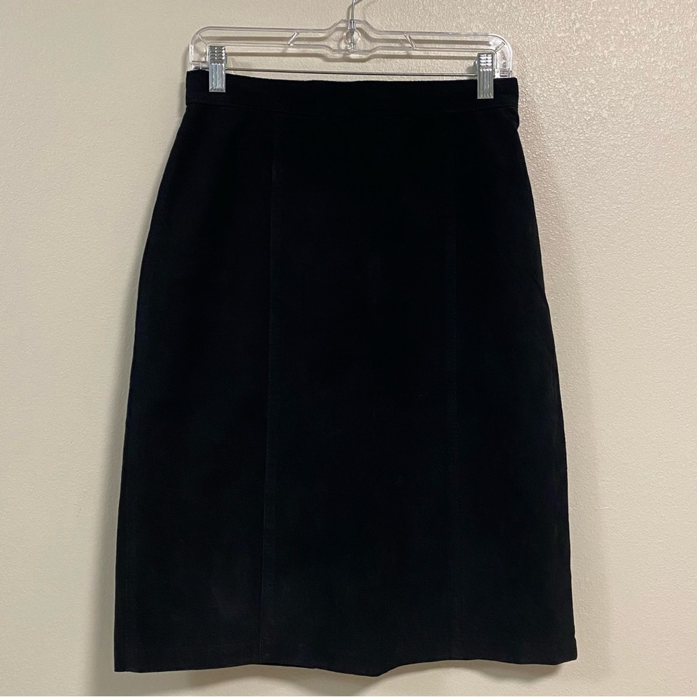 Daniel Marcus Suede Leather Pencil Skirt Size 12